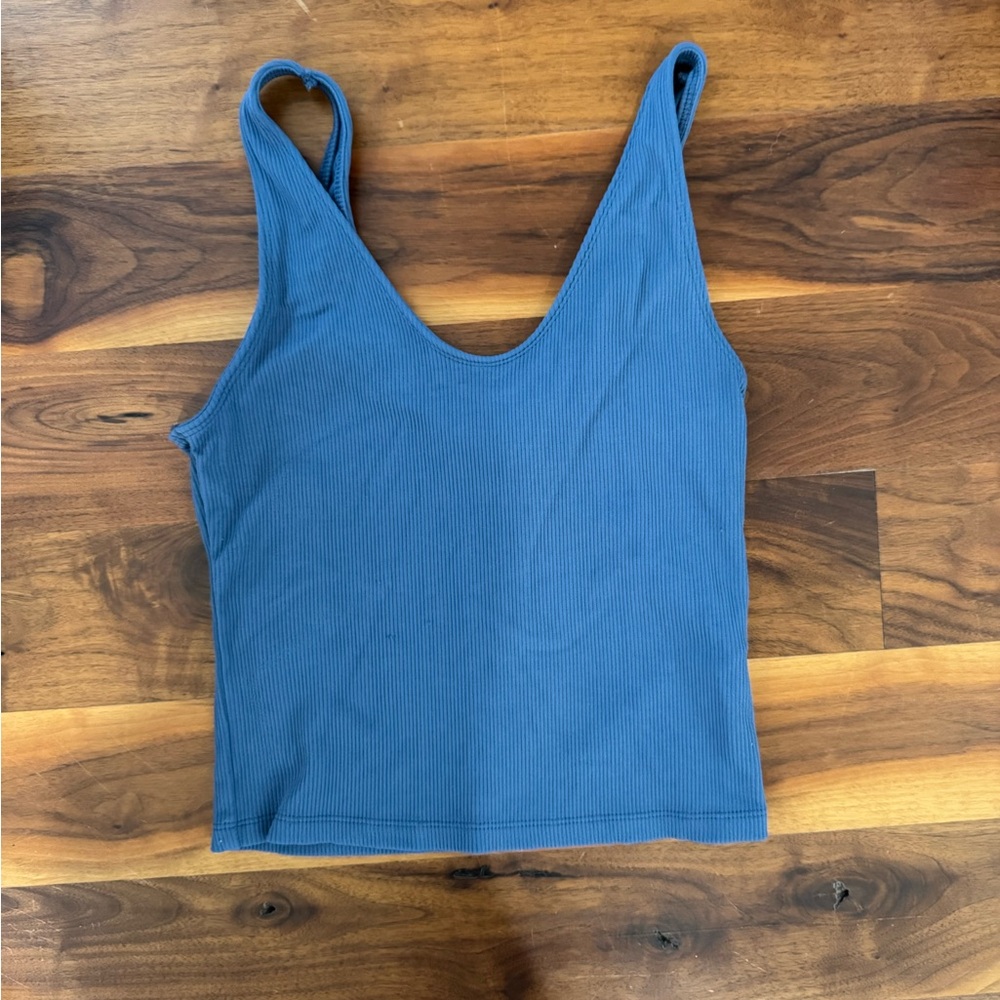 Abercrombie & Fitch Deep Blue Tank Top